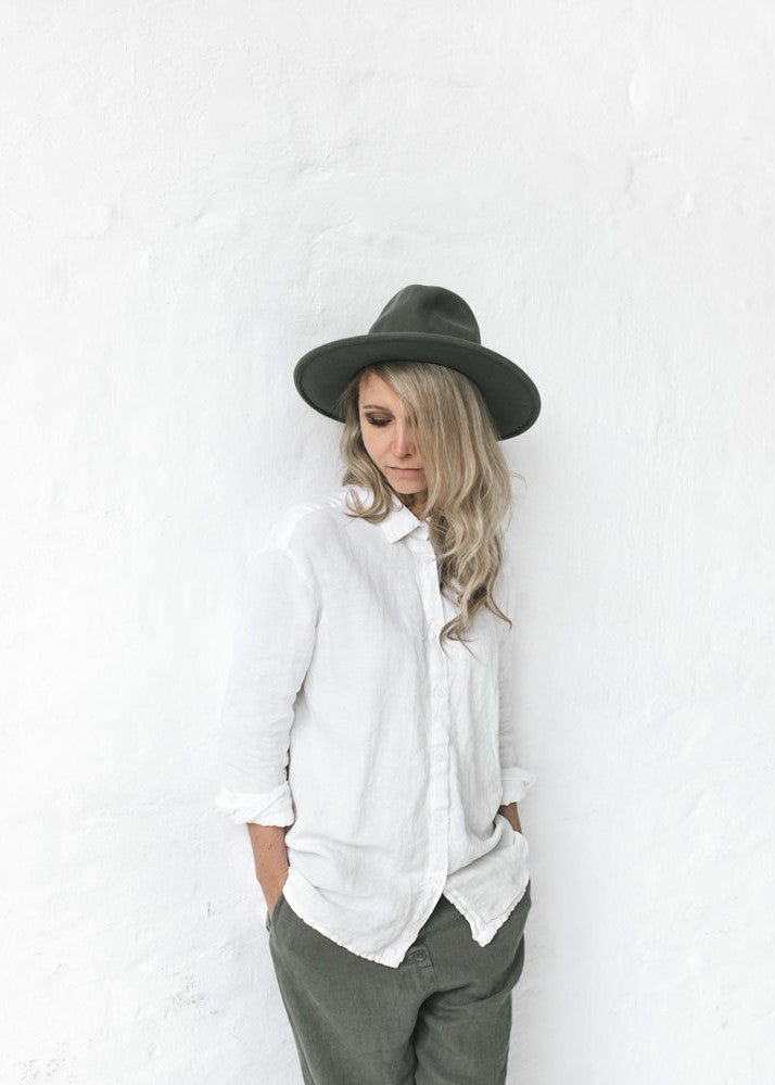 Linen Shirt | White