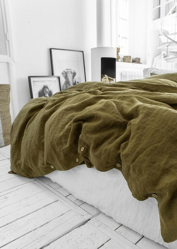 Linen Duvet Cover | Oxide
