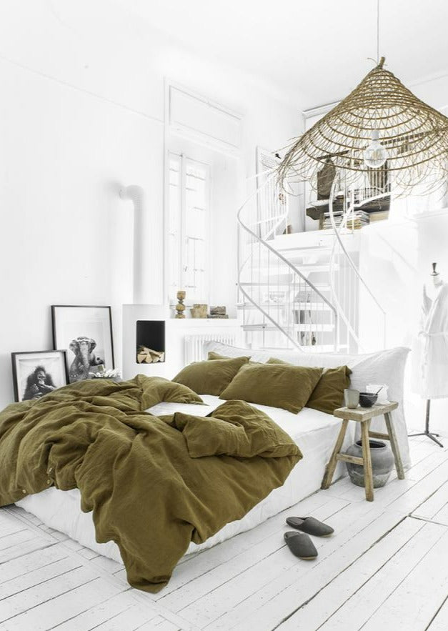 Linen Duvet Cover | Oxide