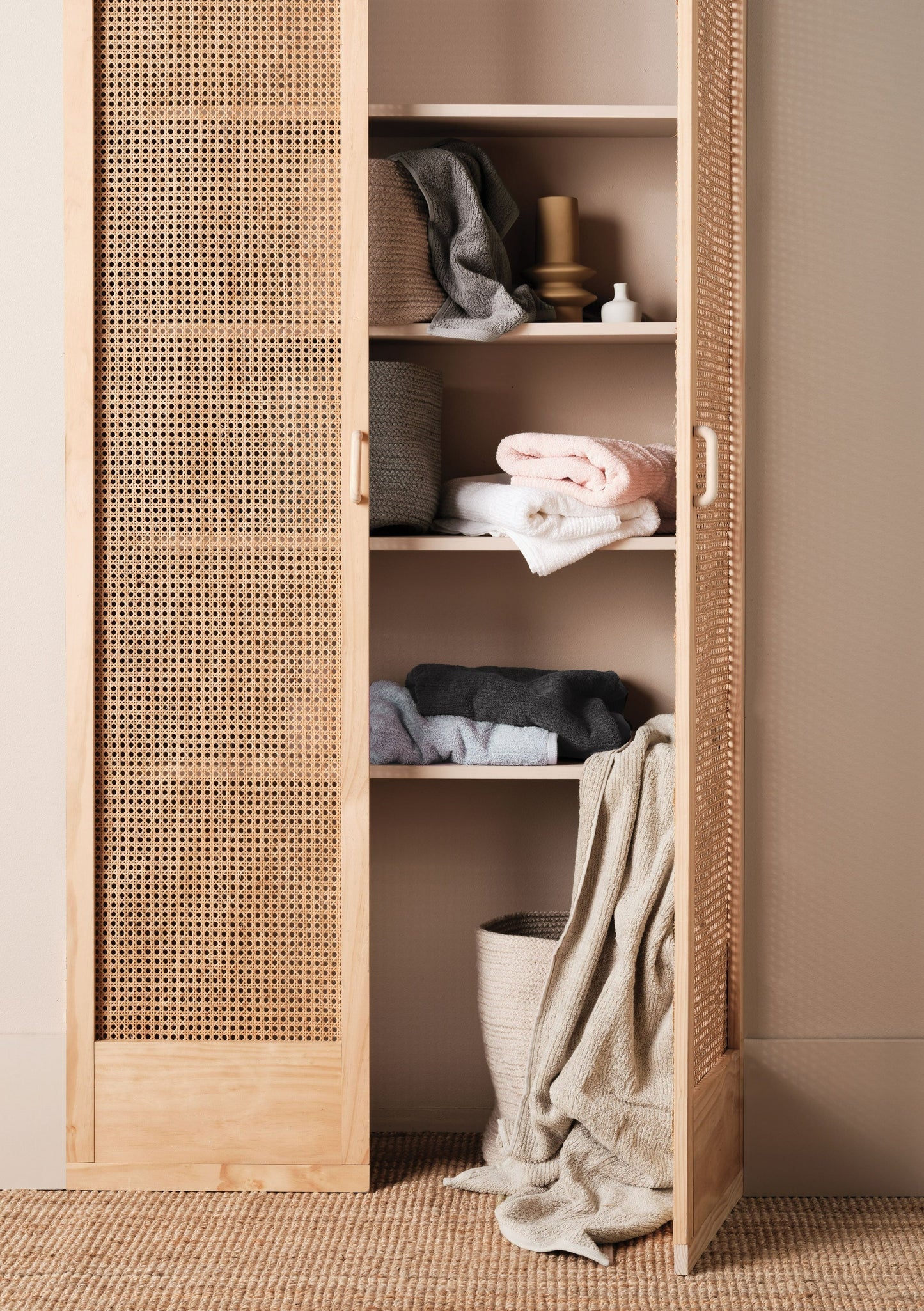 Cotton Bath Towels | Denim