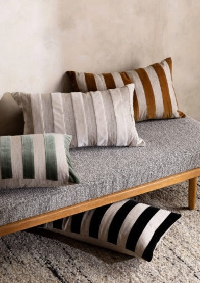 Etro Stripe Cushion | Black