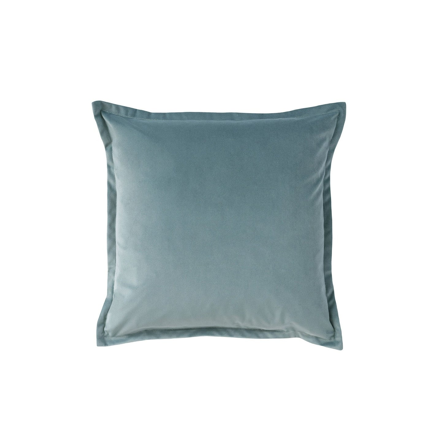 Velvet Cushion in Duckegg