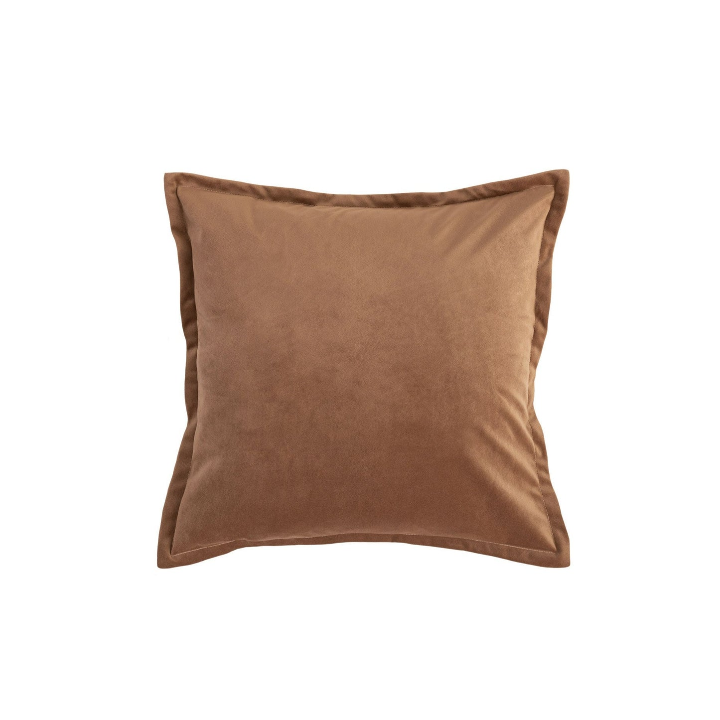 Velvet Cushion in Tobacco