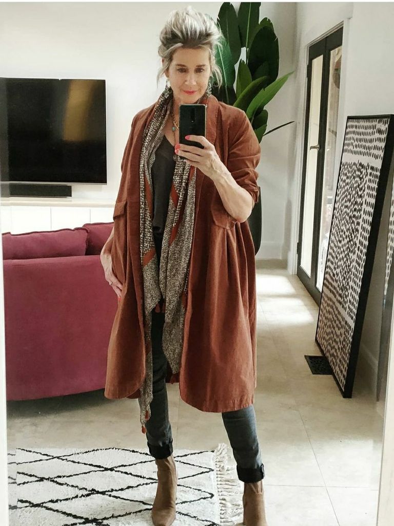 Velvet Winter Coat Khaki