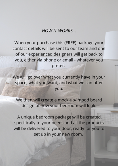 Create your own Bedroom look