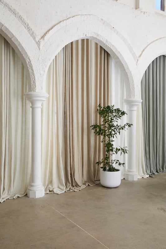 How to transform your home with 100% linen curtains
