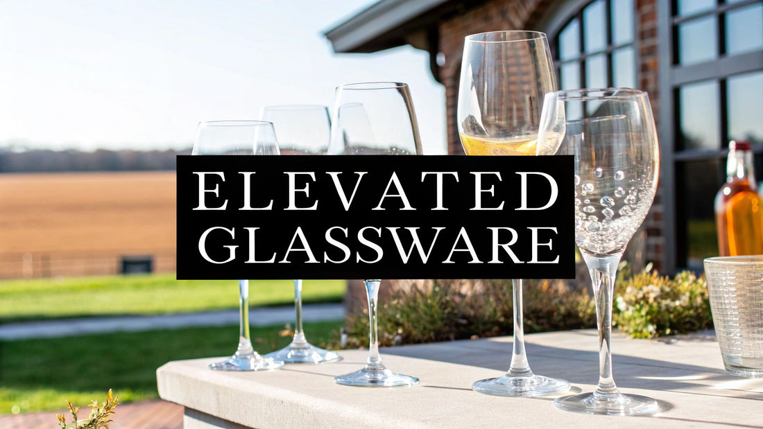 A Guide to Drinking Glasses Glassware and Elevated Style