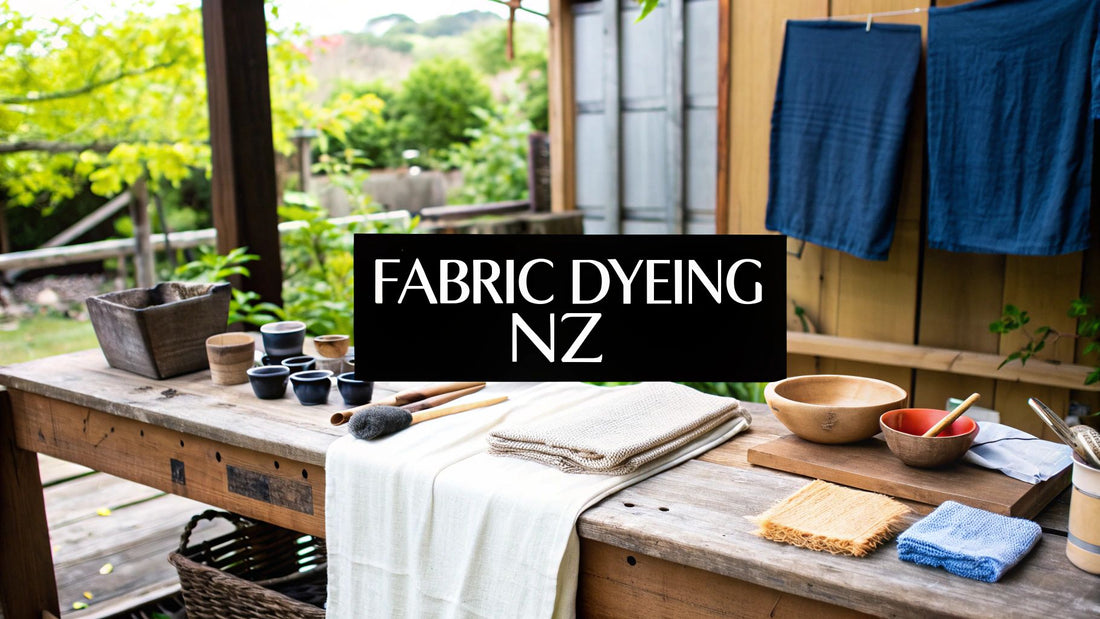 A Guide to Fabric Dyeing NZ for Luxury Homewares