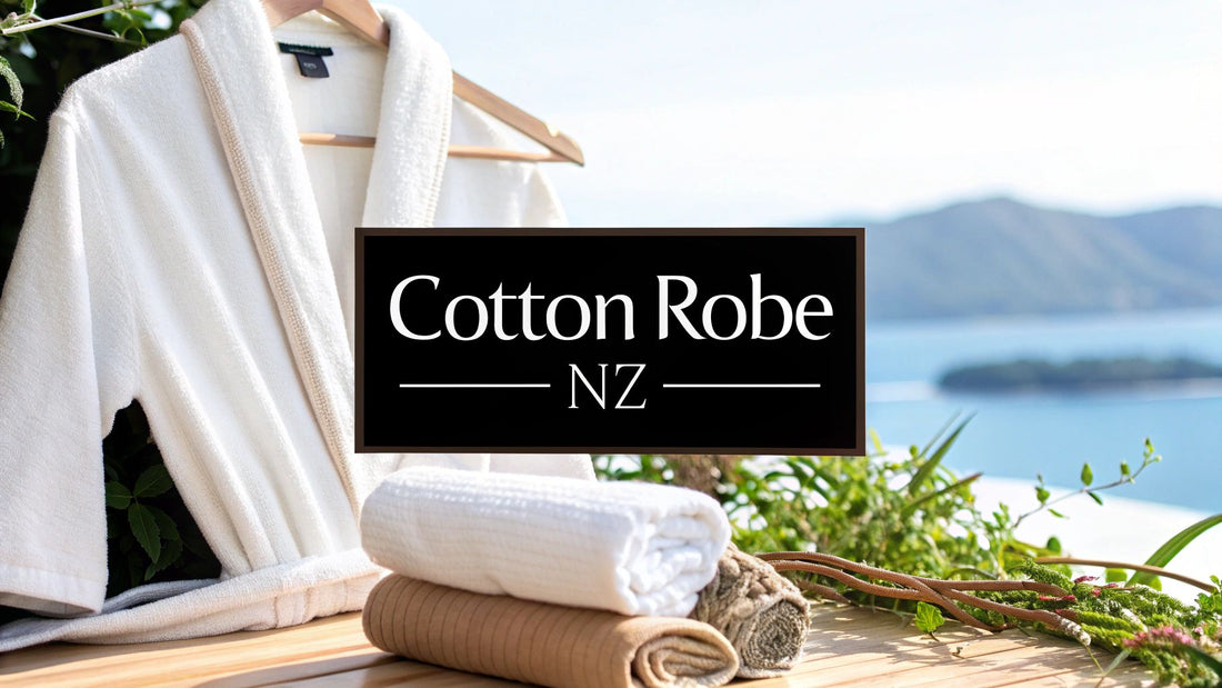 Shop the Best Cotton Robe NZ | Comfortable & Stylish