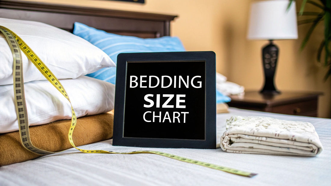The Ultimate Bedding Size Chart and Guide