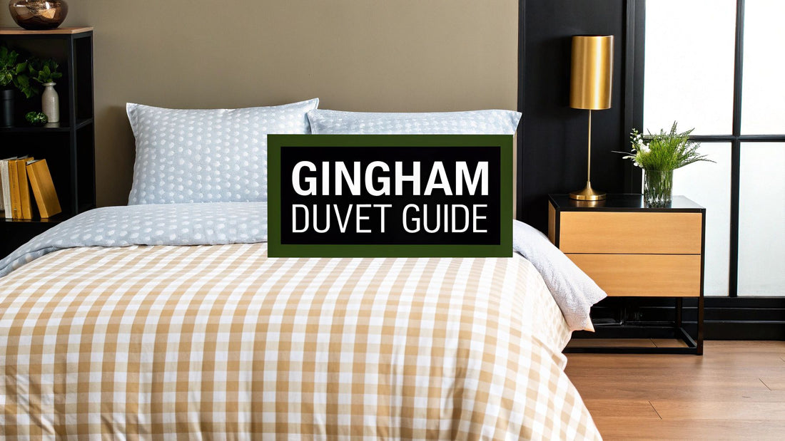 Your Guide to Choosing a Gingham Duvet Cover NZ