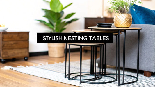 A Guide to Nesting Tables NZ for Stylish and Smart Homes