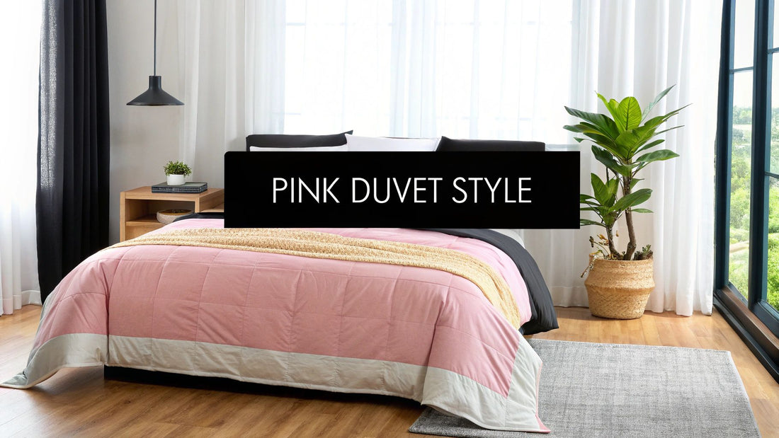 How to Style a Pink Duvet Cover for a Modern Bedroom