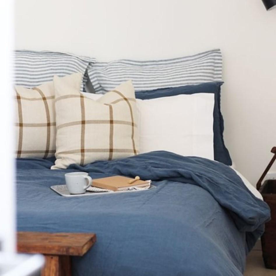 Blues & Greys - Cool, coastal, and contemplative.