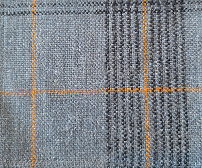 Ralph Plaid Lumbar Cushion - River