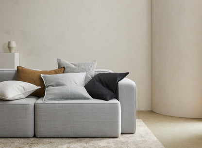 Como Linen Cushions | Olive