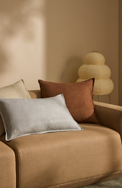 Linen Blend Cushion | Clay