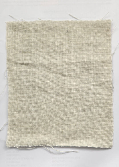 Heavy Linen Bed Cover | Ivory
