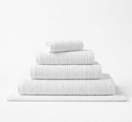 Portuguese Cotton Towels | White