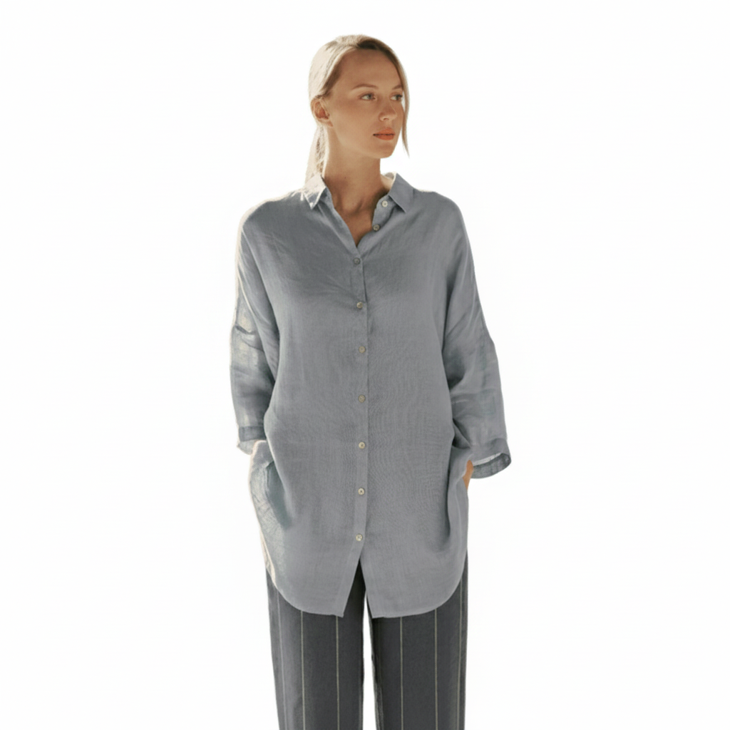 OREGANO Linen Shirt - Allure