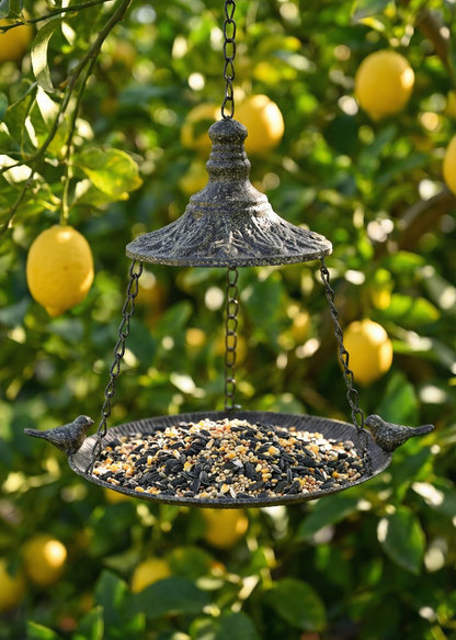 METAL BIRD FEEDER