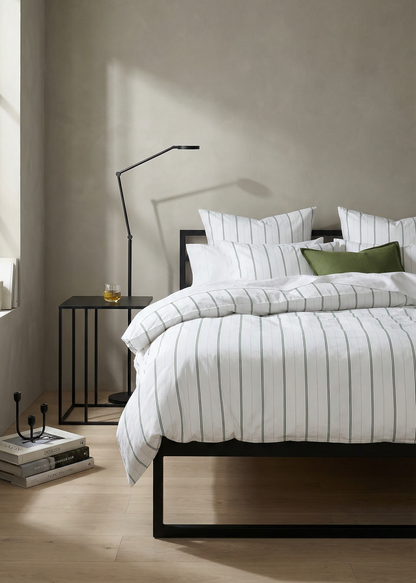 Cape Cod Stripe Duvet Cover Set – Leaf