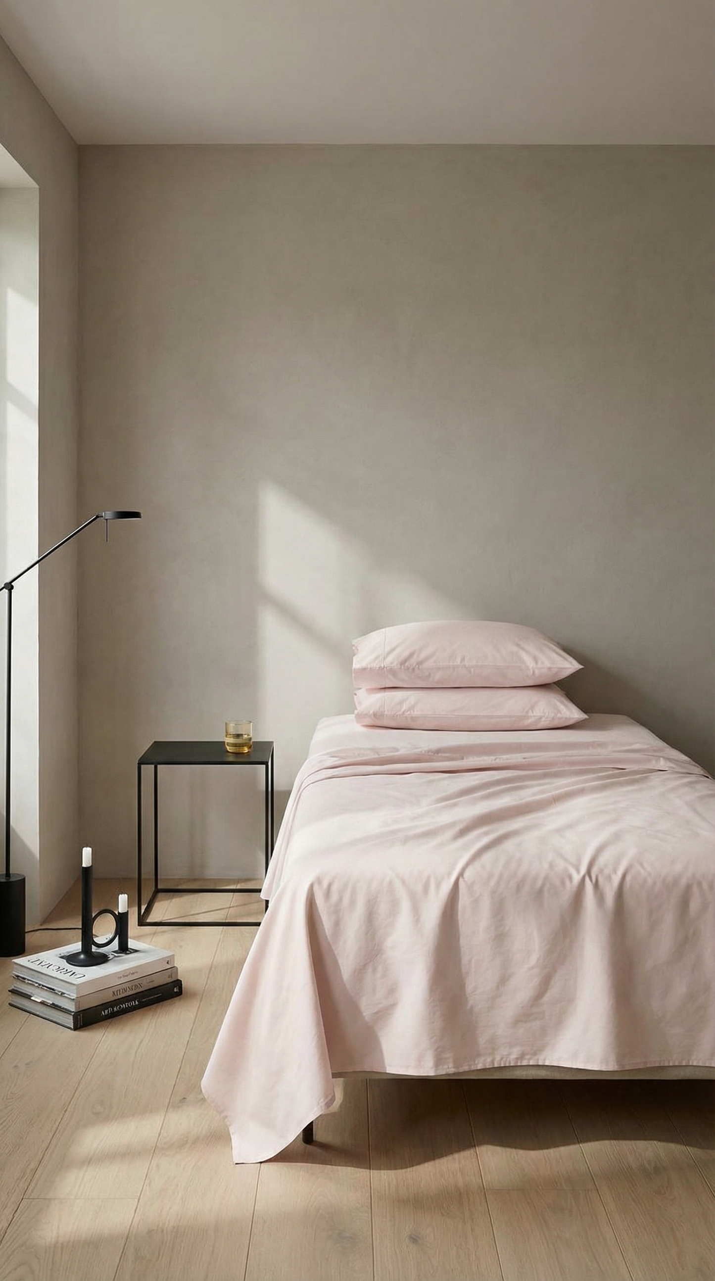 Everyday Cotton Sheet Set | Soft Pink