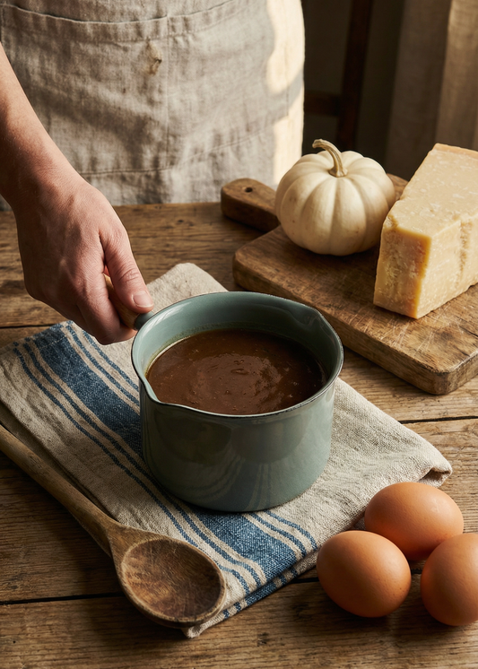 ENAMEL Mini Saucepan  | Taragon