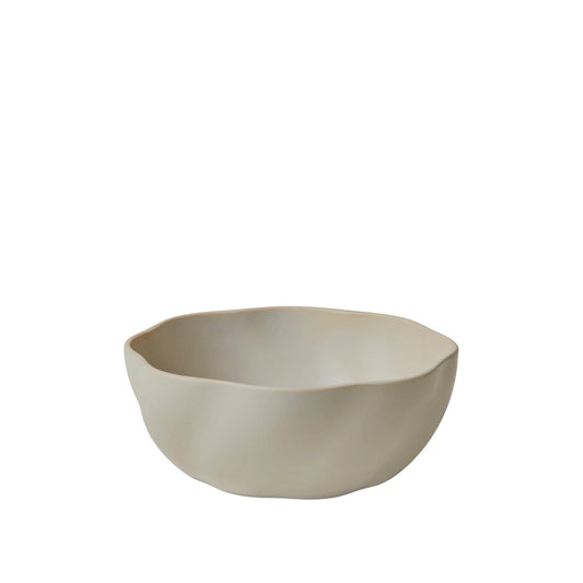 Stoneware Large Bowl |  Taupe