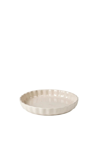 Flan Oven Dish Large - Beige