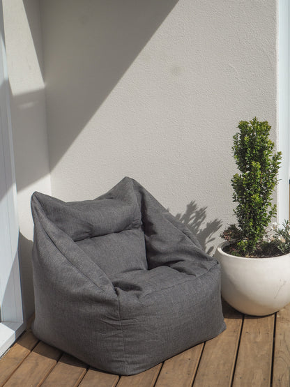 Outdoor Bean Bag Chair | Charcoal