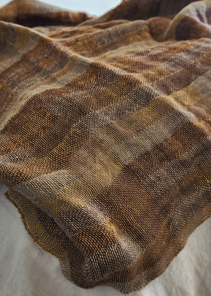 Marés Bedcover in Bronze