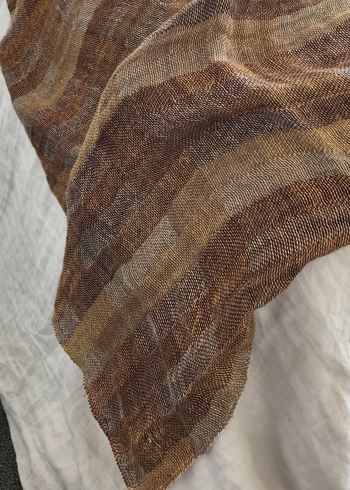 Marés Bedcover in Bronze