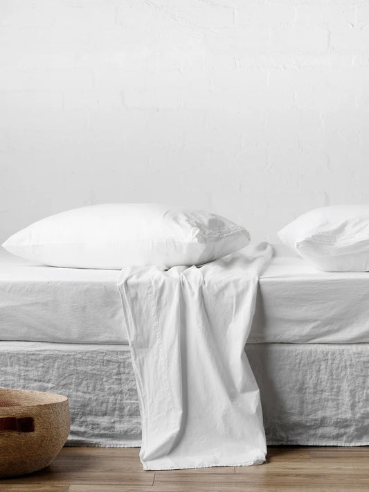 Nordic Sheet Set | White | Made in Portugal