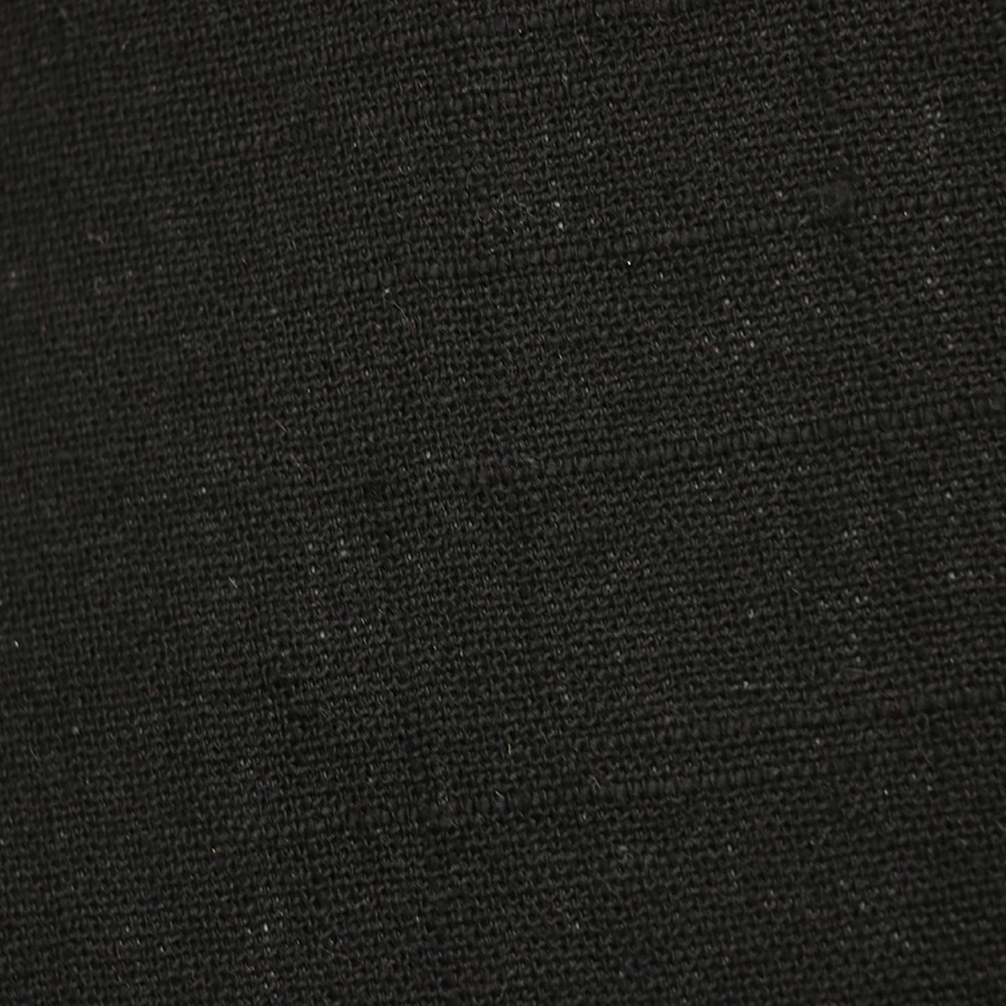 100% Pure Linen Fabric - Black - 280cm
