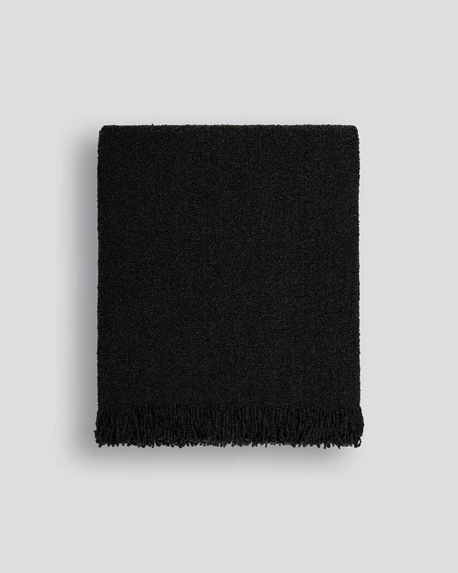 Lily Black Throw