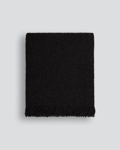 Lily Black Throw