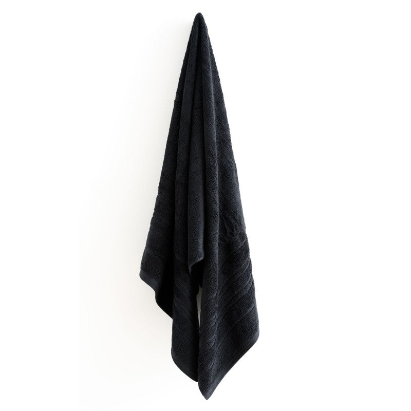 Cotton Bath Towels | Black