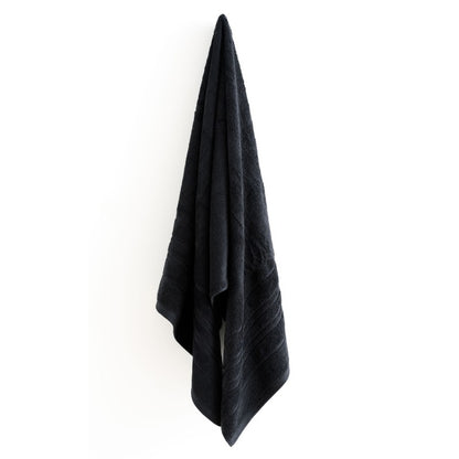 Cotton Bath Towels | Black
