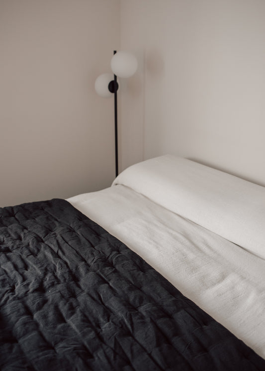 BEYNAC COMFORTER & COVERLET – BLACK