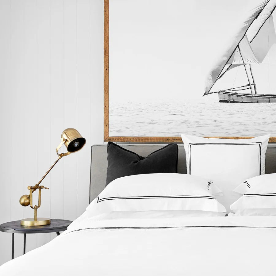 Classique Tailored Flat sheet Set | Navy
