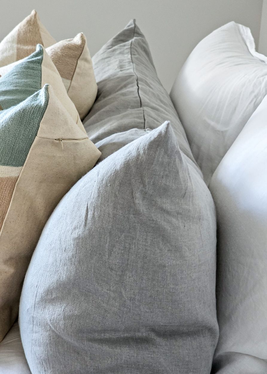 Pure Linen Body Pillow || Made In NZ