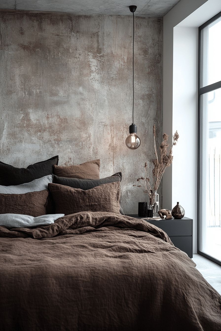 Heavy Linen Fabric in Cacao