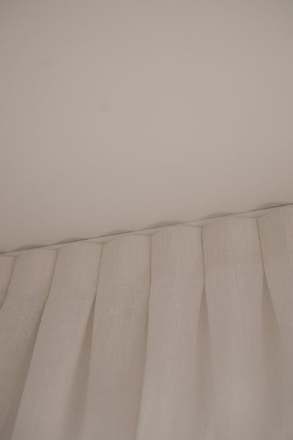 Chalk Sheer Curtains