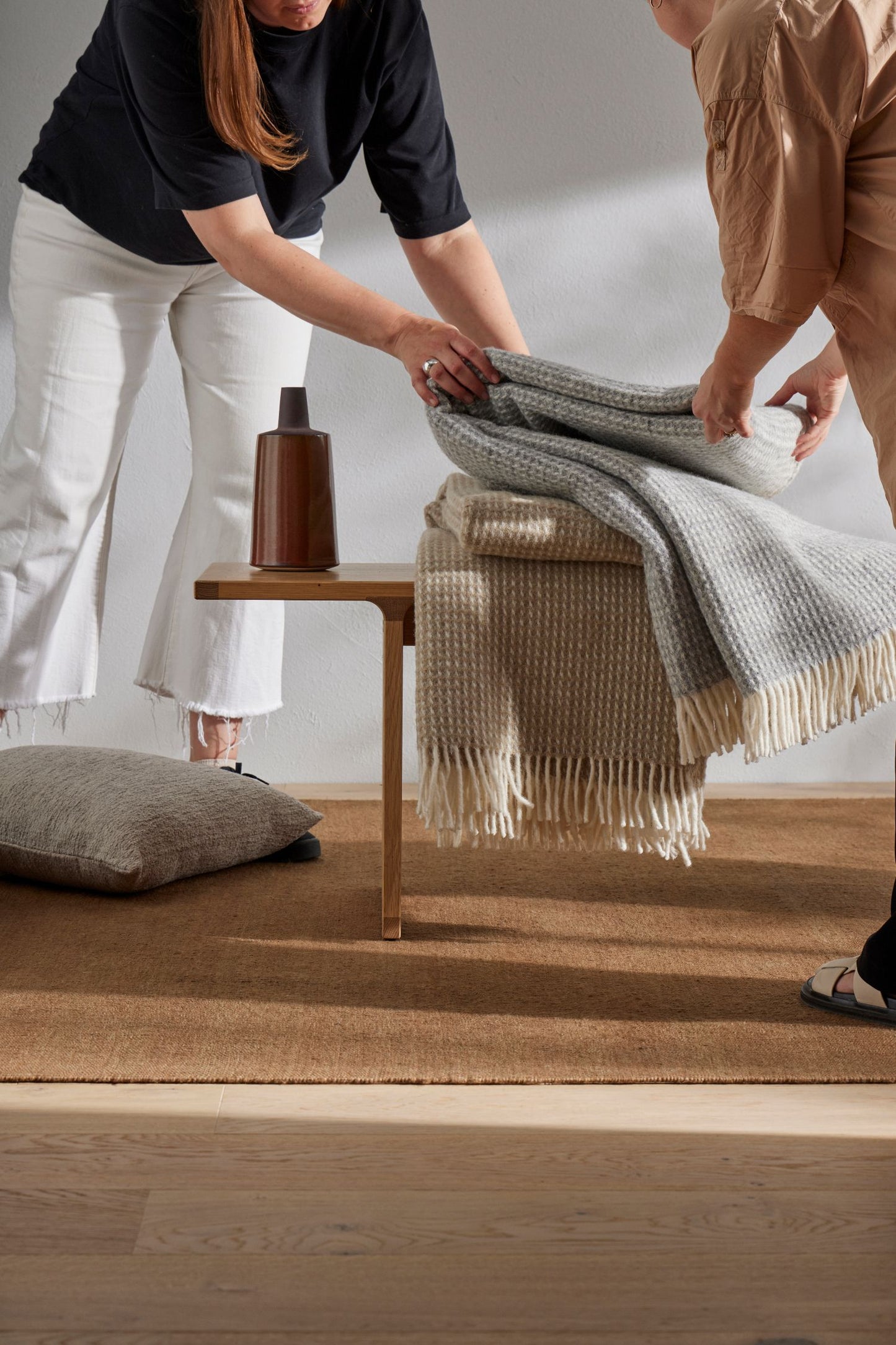 Fog Throw Blanket - 100% New Zealand Wool