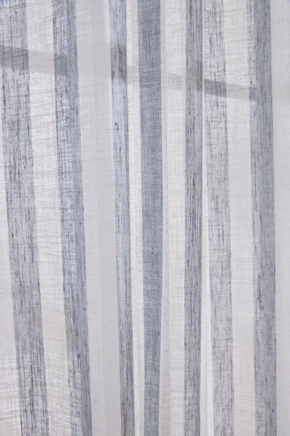 Stripe Linen Sheer Curtains