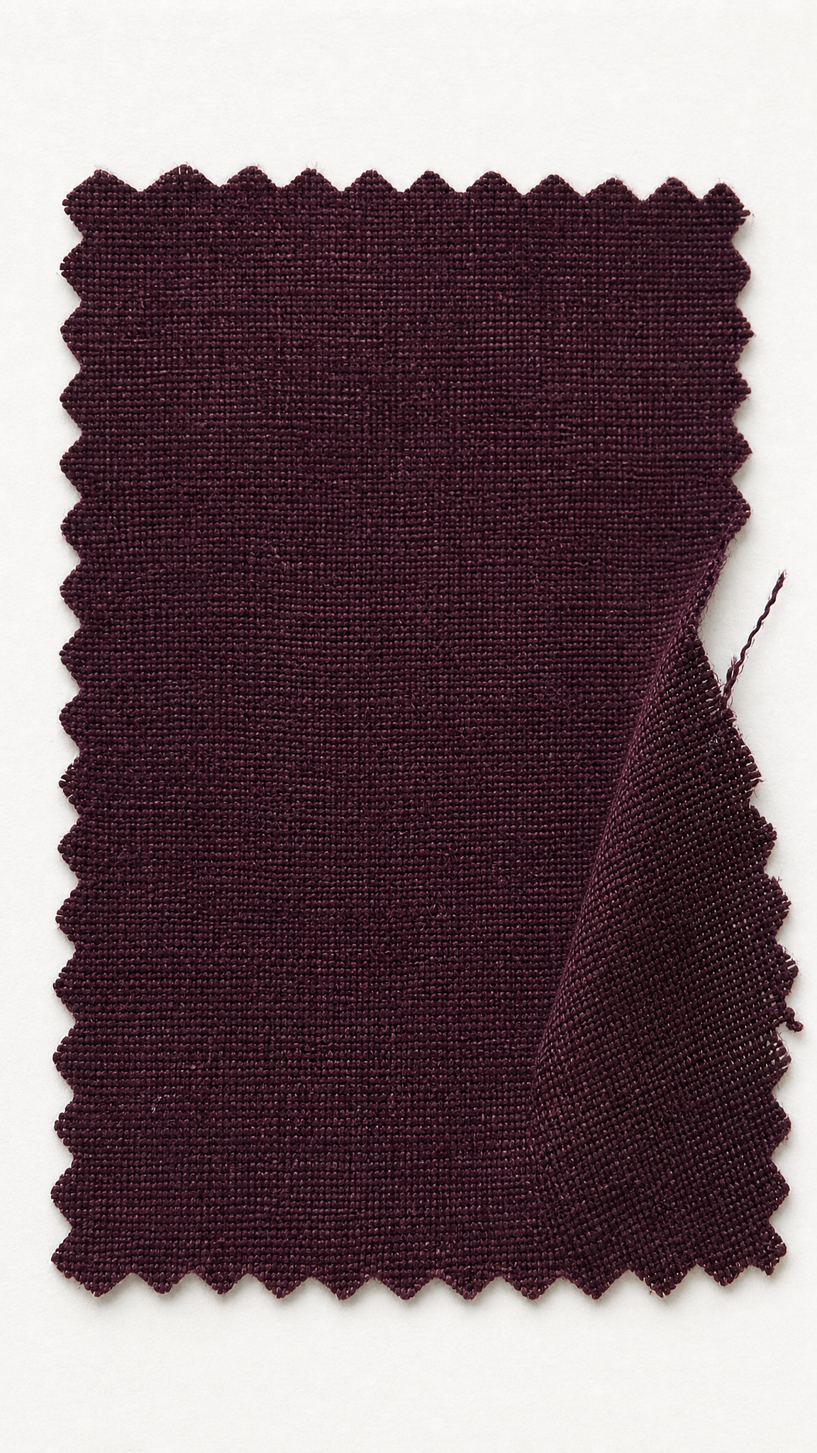 Linen Duvet Cover - Burgundy