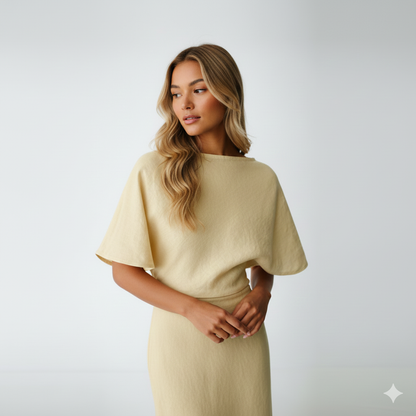 The Lumière Dress - Butter Yellow