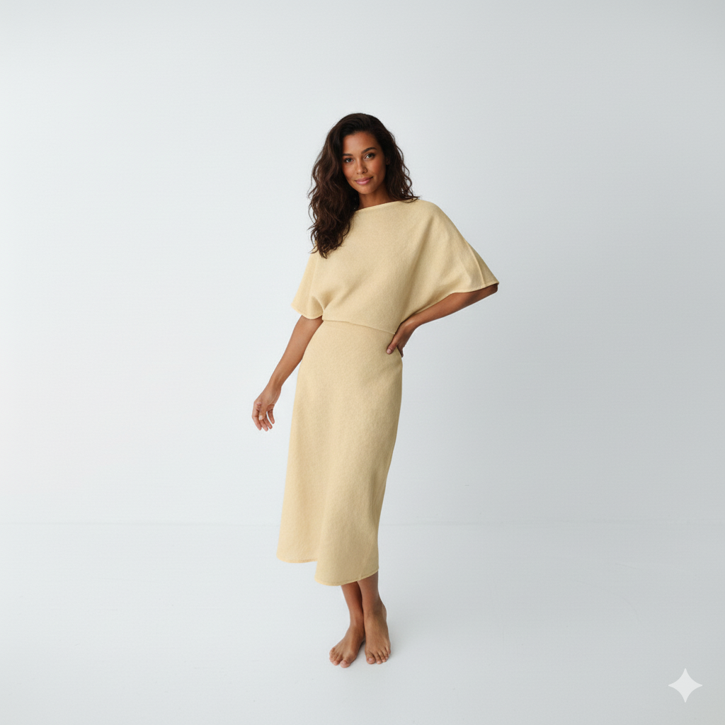 The Lumière Dress - Butter Yellow