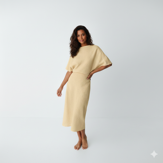 The Lumière Dress - Butter Yellow